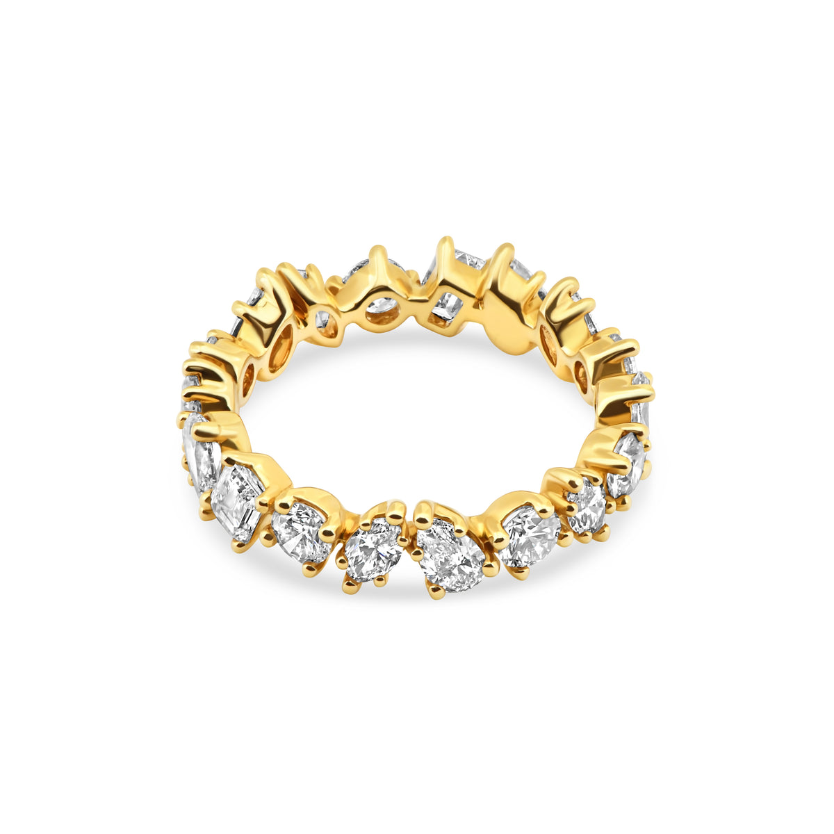 Mixed Shape Diamond Eternity Ring