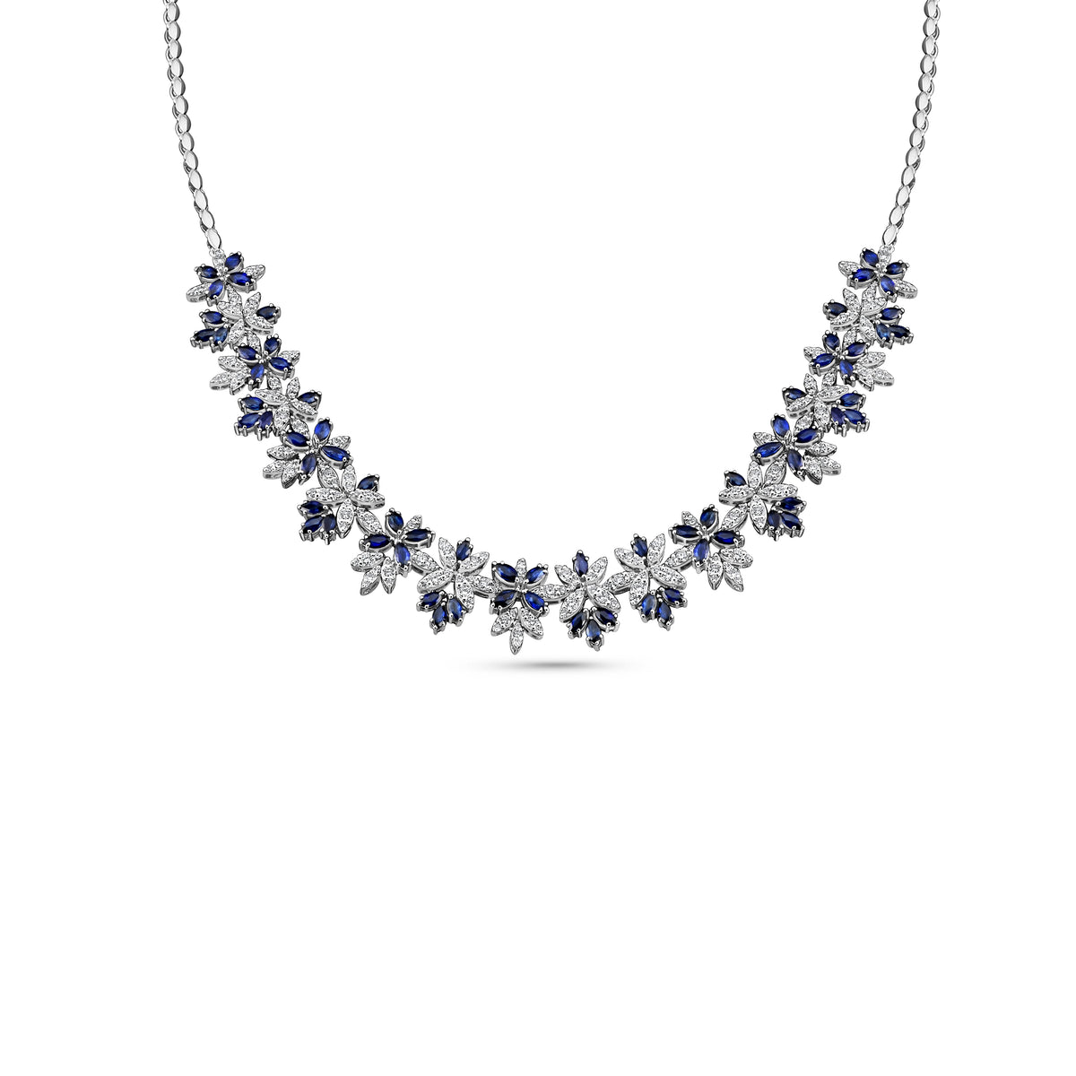 The Azure Bloom Necklace