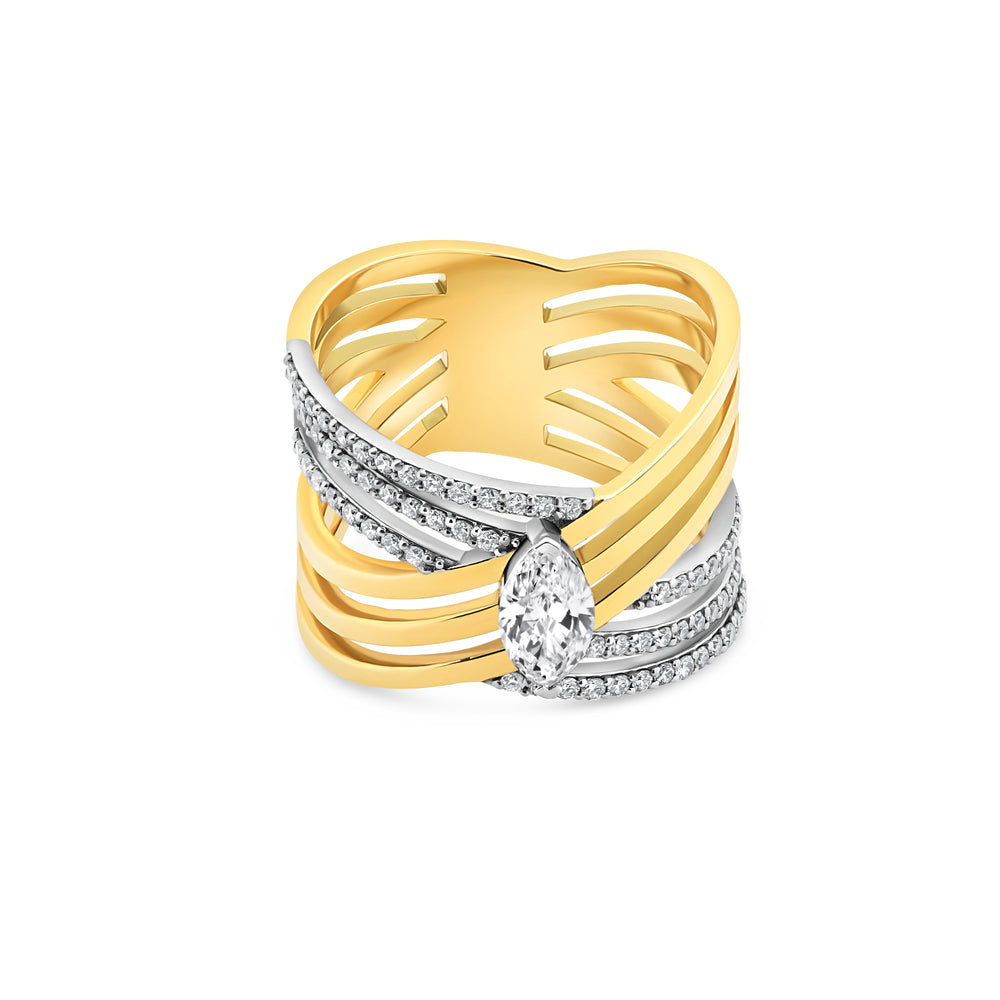 Multi-row Crossover Statement Ring