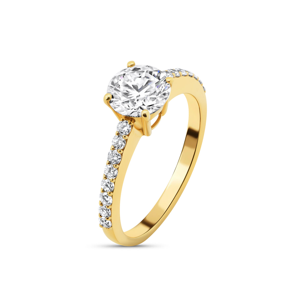 The Éclat Solitaire Ring