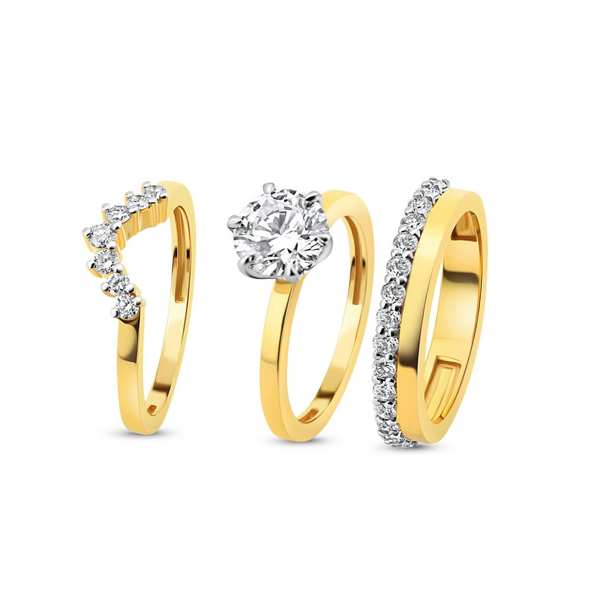 The Éternelle Trio Ring